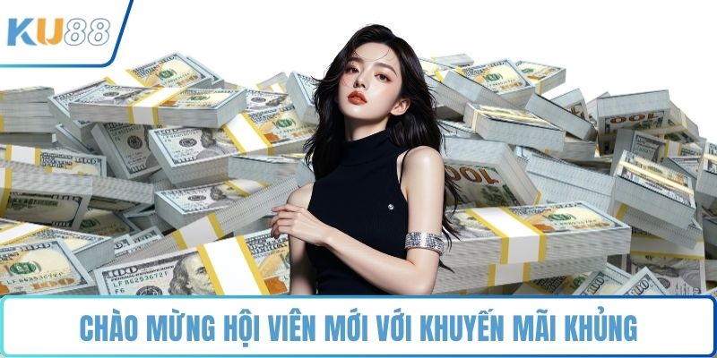 Chào mừng hội viên mới với khuyến mãi khủng